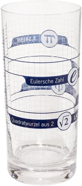 Irrationale Zahlen Trinkglas