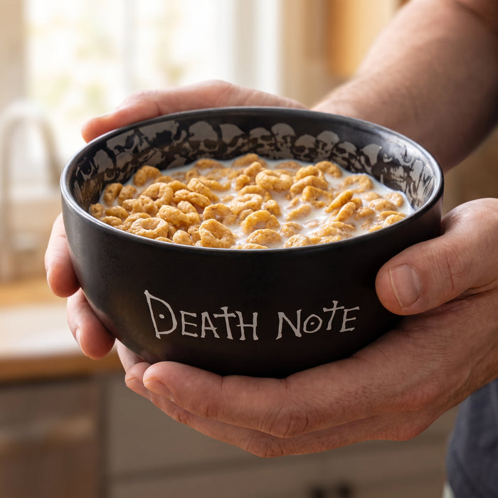 Death Note Aardewerk Kom in Ryuk Design