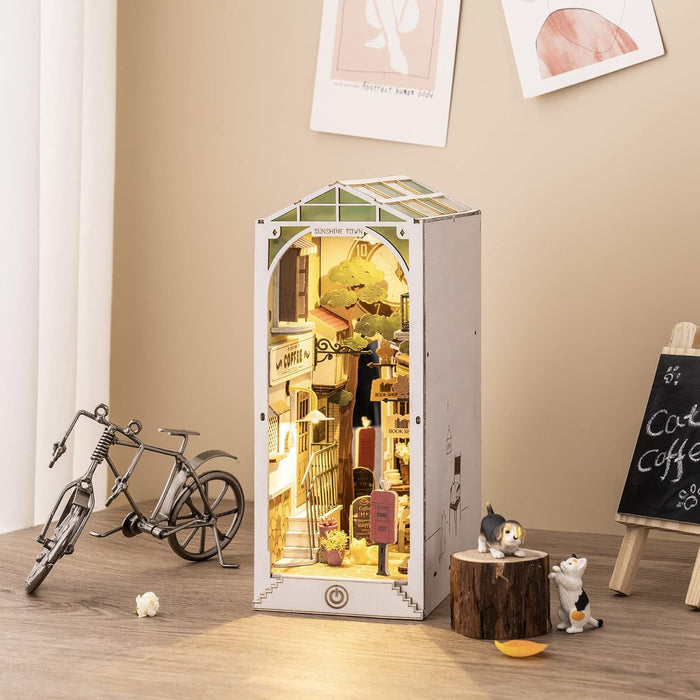 Book Nook Holzbausatz – Sunshine Town