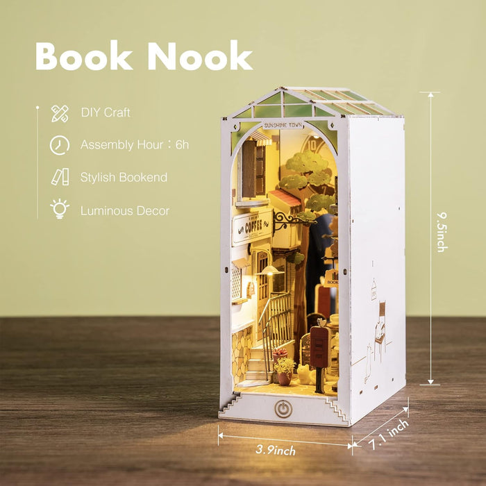 Book Nook Holzbausatz – Sunshine Town