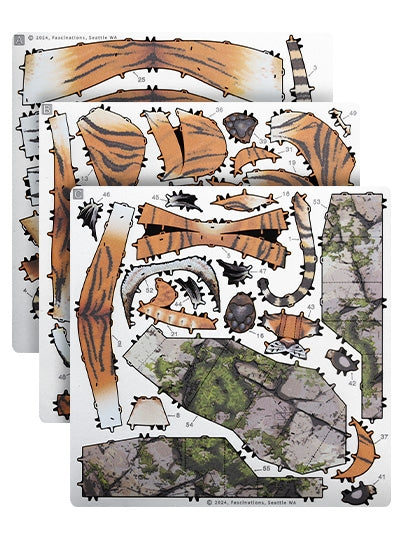 Metal Earth 3D Bausatz Bengalischer Tiger