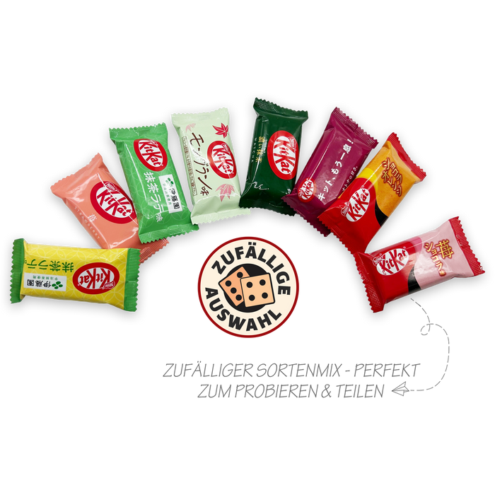 Japanische KitKat Snackbox mit 25 Riegeln
