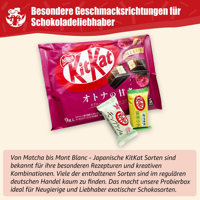 Japanische KitKat Snackbox mit 25 Riegeln