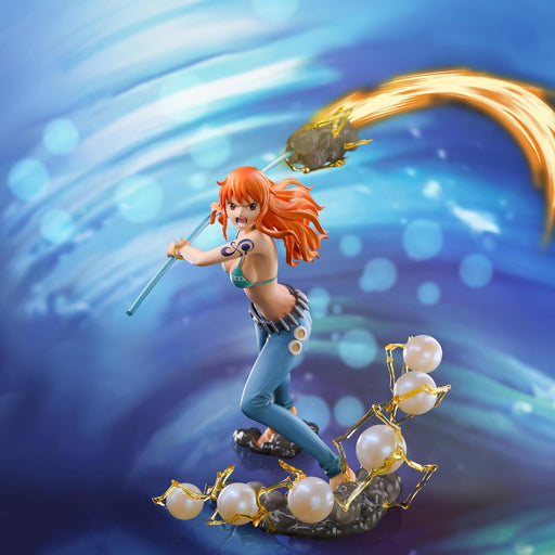 Figurine de collection One Piece Nami 1:10 vue principale