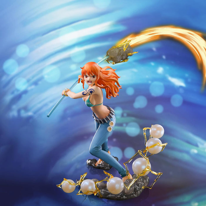 Figurine de collection One Piece Nami 1:10 vue principale