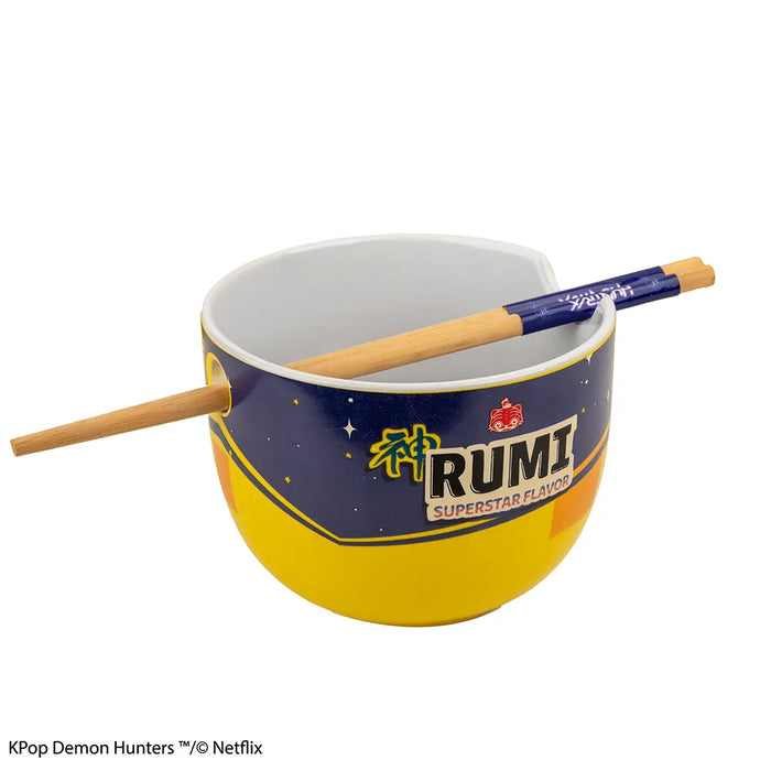 Ciotola per Ramen KPop Demon Hunters con Bacchette