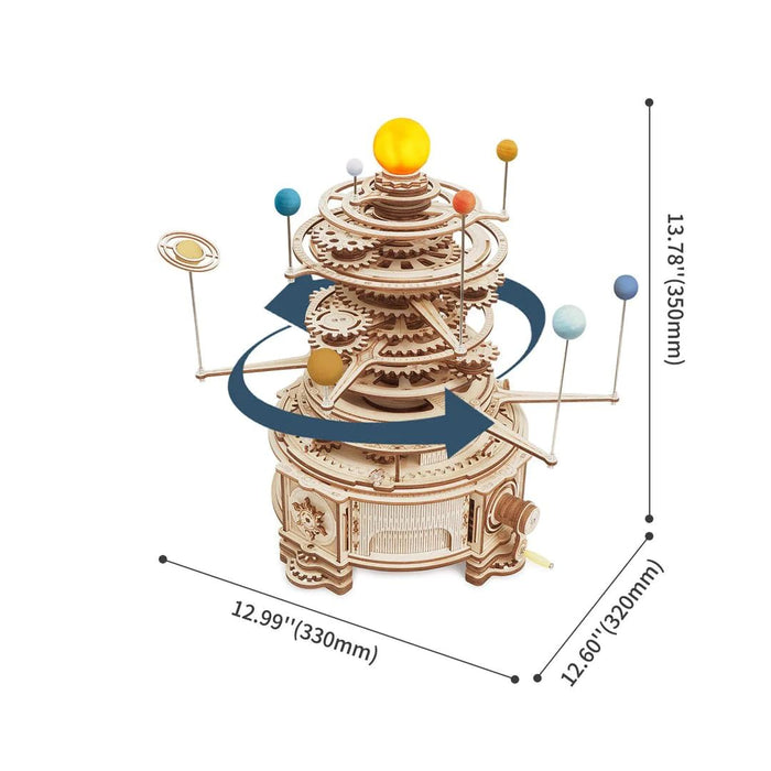ROKR Holzbausatz Mechanisches Planetarium