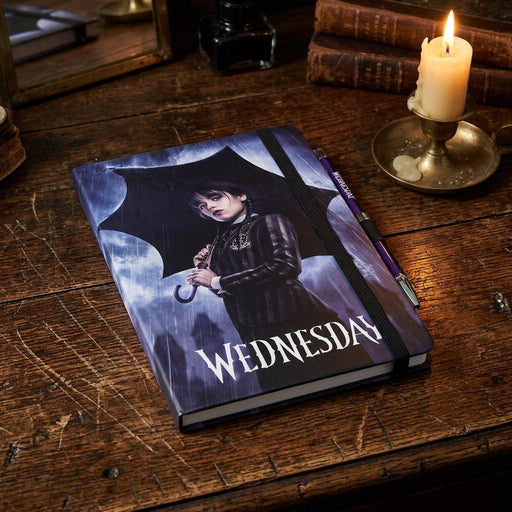 Wednesday Premium-Notizbuch mit Projektorstift