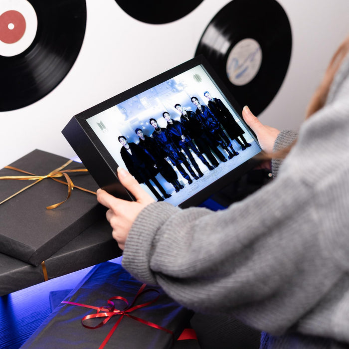 BTS LED-Leuchtbild