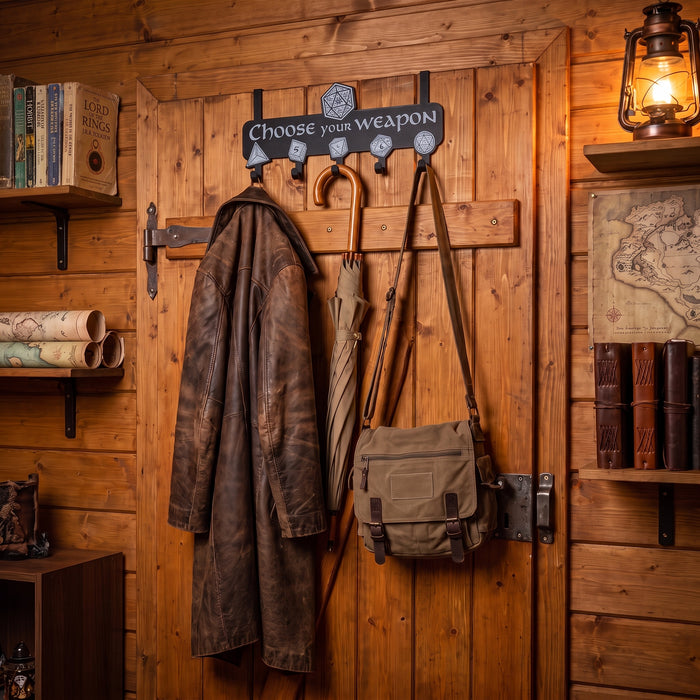 Door coat rack - Choose your weapon