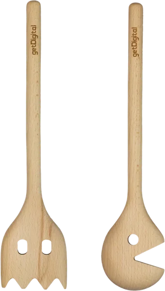 Arcade houten lepel set