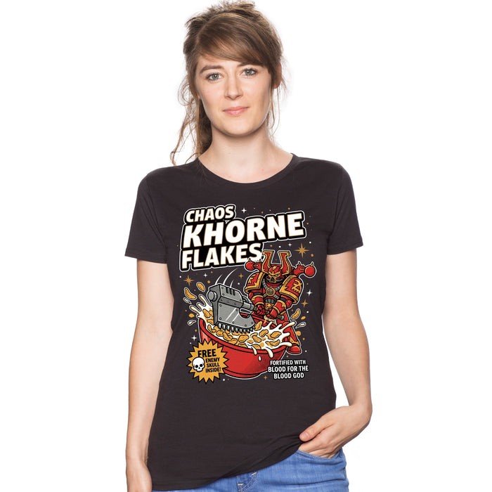 Chaos Khorne Flakes - Girlie Vrouw Yasmin