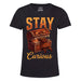 Stay Curious - Main view Girlie Black