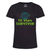 56kbps Survivor - Voorkant Girlie Zwart