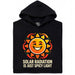 Solar Radiation Is Just Spicy Light - Main view Hoodie Black