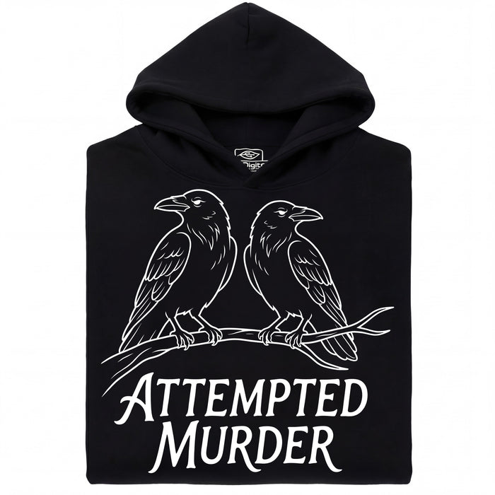 Attempted Murder - Vista principal Sudadera Negro