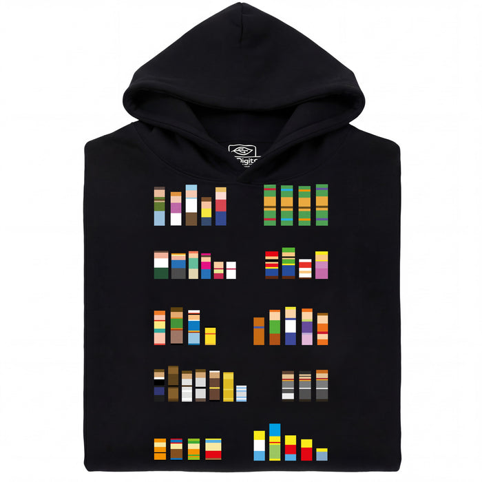 Pixel Legends of TV - Vue principale Sweat Noir