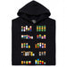 Pixel Legends of TV - Vue principale Sweat Noir