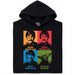 Love is all you need - Vue principale Hoodie Noir