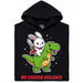 We Choose Violence - Vooraanzicht Hoodie Zwart
