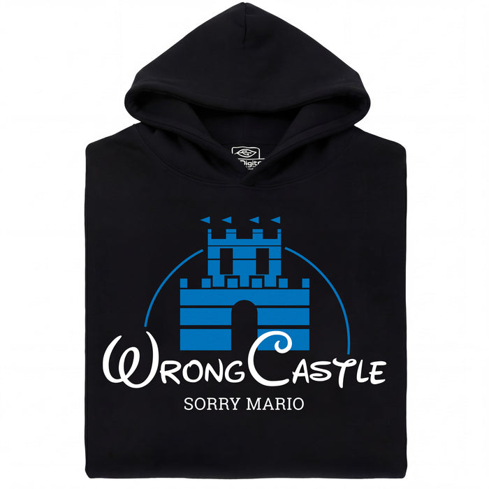 Sorry Mario - Hoofdaanzicht Hoodie Zwart