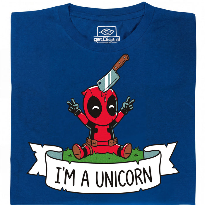 I'm a Unicorn - Main view T-Shirt Blue