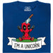 I'm a Unicorn - Main view T-Shirt Blue