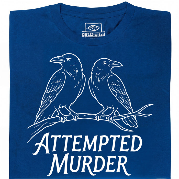Attempted Murder - Vista principal Camiseta Azul