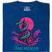 Visit Snake Mountain - Vista principale T-shirt Blu
