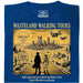 Wasteland Walking Tours - Vue principale T-Shirt Bleu