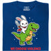 We Choose Violence - Vooraanzicht T-Shirt Blauw