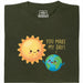 You Make My Day - Hoofdweergave T-shirt Donkergroen