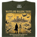 Wasteland Walking Tours - Vue principale T-Shirt Vert Foncé