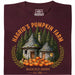 Magical Pumpkin Farm - Vue principale T-Shirt Rouge Foncé