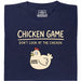 Chicken Game - Vista principal Camiseta Azul Marino