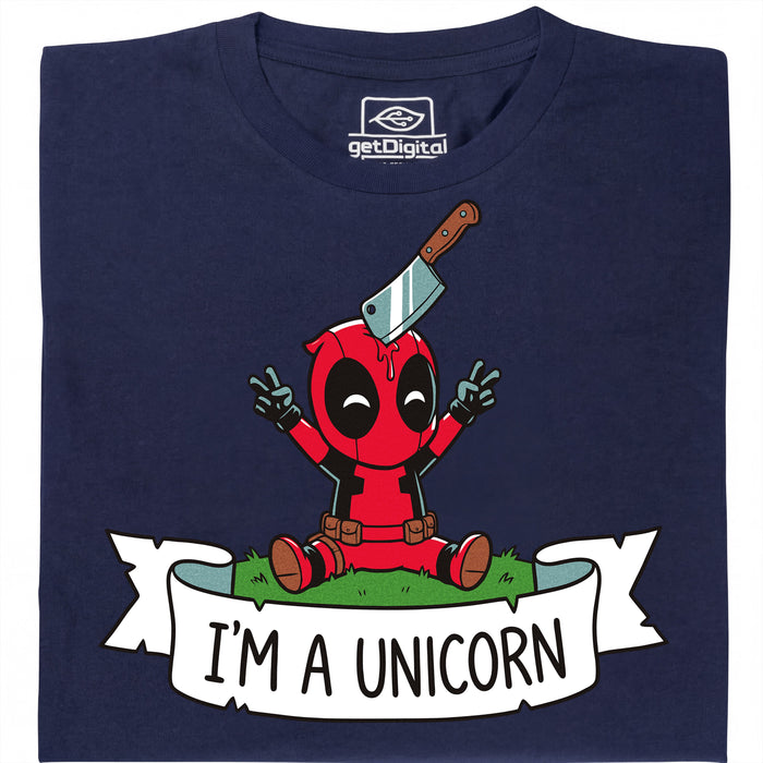I'm a Unicorn - Main view T-Shirt Navy Blue