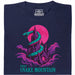 Visit Snake Mountain - Vista principale T-shirt Blu Navy