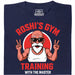 Training with the Master (Colourized) - Vue principale T-shirt Bleu marine