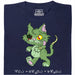 Le Chat de Schrödinger - Édition Zombie - Vue principale T-Shirt Bleu Marine