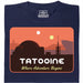 Where Adventure Begins - Main view T-shirt Navy Blue