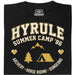 Hyrule Summer Camp - Front view T-shirt Black