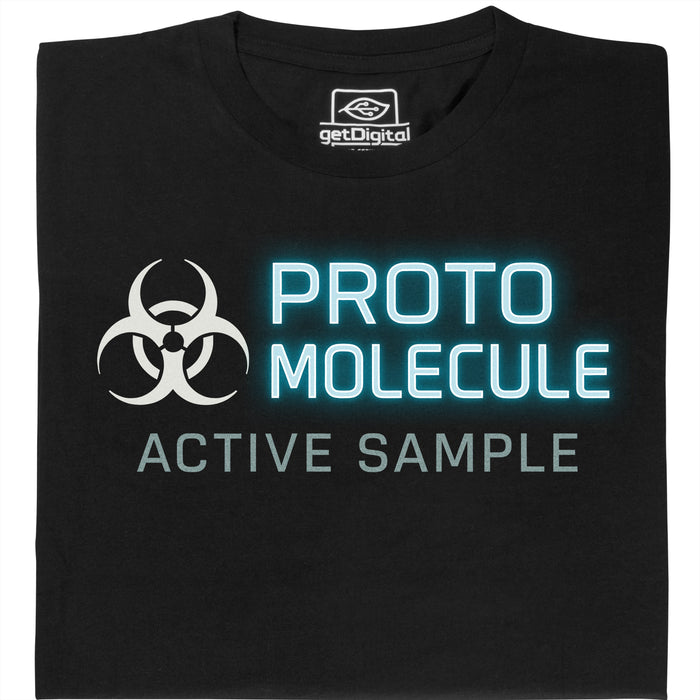 Protomolecule - Active Sample - Vue principale T-shirt Noir