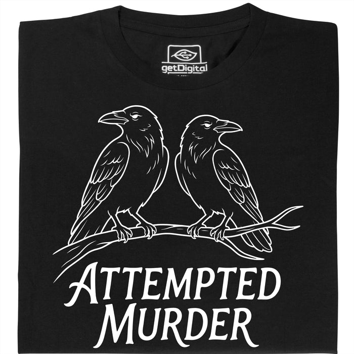 Attempted Murder - Hauptansicht T-Shirt Schwarz