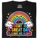 A Great Day To Leave Me Alone - Main view T-shirt Black