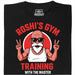 Training with the Master (Colourized) - Vue principale T-shirt Noir