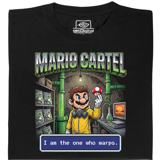 Ik ben degene die vervormt!  - Hoofdweergave T-Shirt Zwart