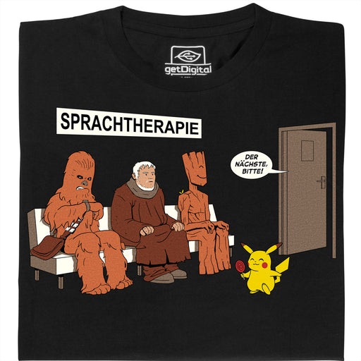 Logopedia - Vista principale T-Shirt Nero