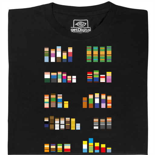 Pixel Legends of TV - Main view T-Shirt Black
