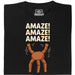 Amaze Amaze Amaze - Hoofdweergave T-Shirt Zwart