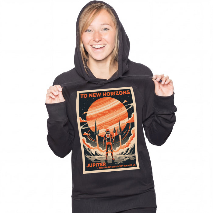 To New Horizons - Hoodie Woman Lara